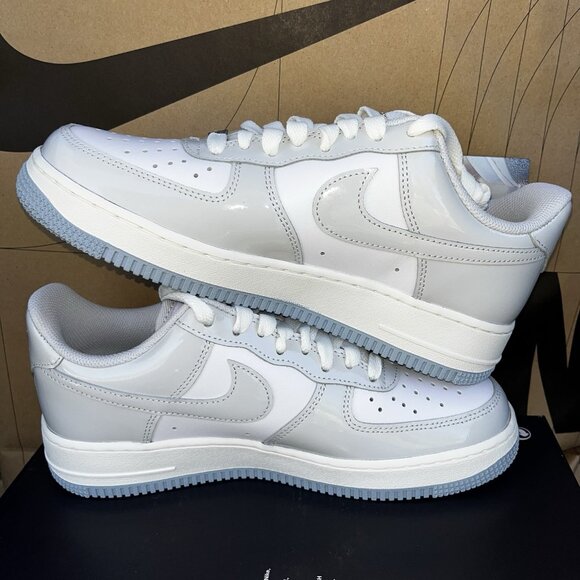 NEW Nike Air Force 1 '07 White/Photon Dust/Sail Patent IH4461 100  Size 11.5 - Picture 2 of 6